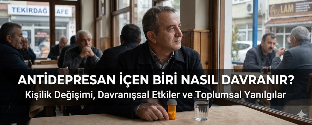 Antidepresan İçen Biri Nasıl Davranır? Kişilik Değişimi, Davranışsal Etkiler ve Toplumsal Yanılgılar
