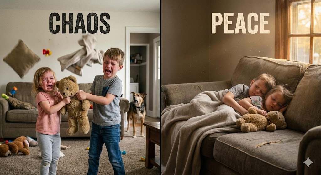 "İmdat, Evde Savaş Var!" Kardeş Kıskançlığı ve Kavgalarıyla Başa Çıkma Sanatı: Barışı Sağlayan Ebeveynlik Rehberi