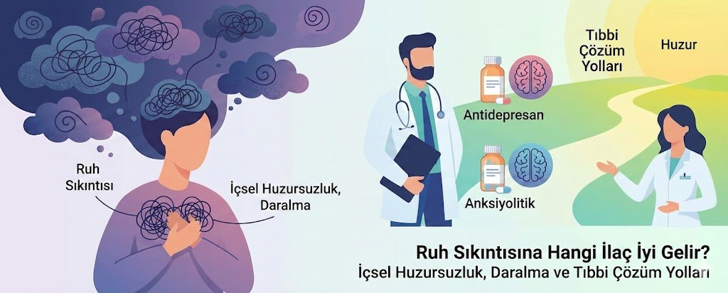 Ruh Sıkıntısına Hangi İlaç İyi Gelir? İçsel Huzursuzluk, Daralma ve Tıbbi Çözüm Yolları