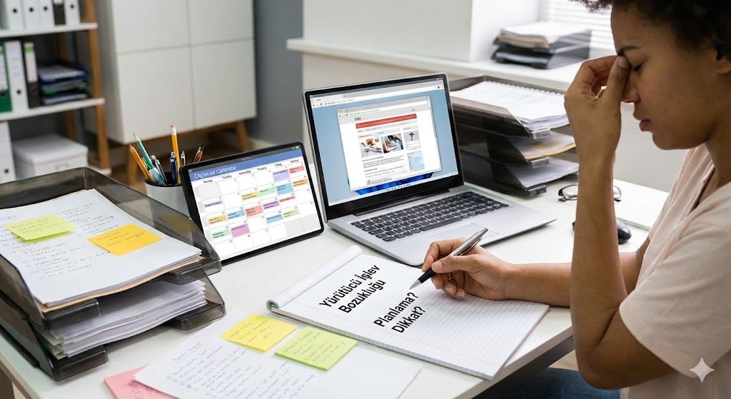 Tembellik Değil, "Yürütücü İşlev Bozukluğu": Neden Yapmam Gerekenleri Bildiğim Halde Yerimden Kalkamıyorum?