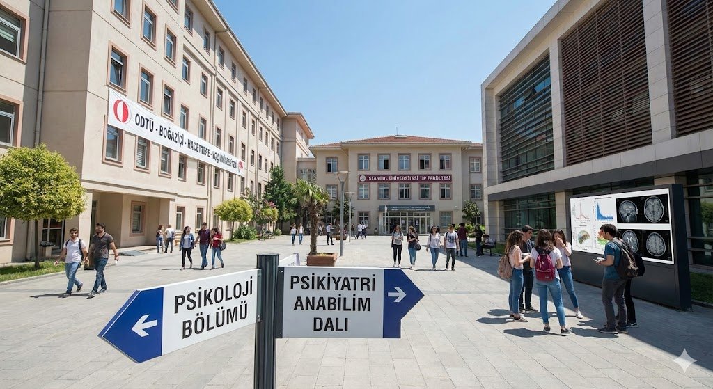 Türkiye'de En İyi Psikoloji ve Psikiyatri Eğitimi Veren Üniversiteler ve Kurumlar
